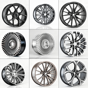 ขอบล้ออัลลอยฟอร์จโมโนล็อกแบบ ET30 20x8.5J สีดำด้าน5X114.3 CB64.5กำหนดเองล้อ EV สำหรับ Xiaomi <span class=keywords><strong>Su</strong></span> - Product Image 4