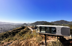 Rumah Kontainer Baja Prefabrikasi Mewah Modern Desain Flat Pack Cina untuk Apartemen Penggunaan Hunian Luar Ruangan Tahan Guncangan - Product Image 4