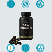 Label privé santé de la prostate avec Saw Palmetto prend en charge la prostate