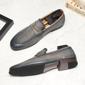 Zapatos Oxford de Cuero Genuino de Alta Calidad para Hombre, Formales de Negocios, Punta Cerrada, con Cordones, Estilo Británico, Transpirables - Product Image 6