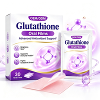 Bandes sublinguales de L-Glutathion à absorption rapide et dissolution rapide, 10 unités, qualité alimentaire, antioxydant, vente chaude