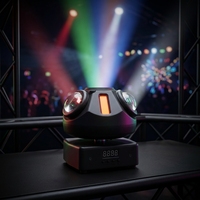Projecteur laser stroboscopique rotatif DMX512 Space Ball, éclairage disco DJ RGB pour discothèques et KTV