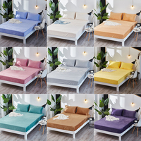 Housse de matelas en velours cristal sur mesure, entièrement élastique, pour chambre à coucher, hôtel, fabrication directe