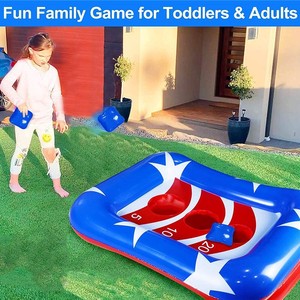 Jeu de lancer <span class=keywords><strong>gonflable</strong></span> flottant 36x29x11 pouces, design patriotique, jouet de fête au bord de la <span class=keywords><strong>piscine</strong></span> pour enfants, <span class=keywords><strong>jeux</strong></span> aquatiques amusants pour toute la famille - Product Image 3