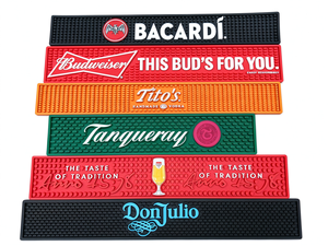 Tapete de Barra de Silicona Ecológico Personalizado con Logotipo Grabado, Tapete para Bebidas Cortado a Medida, Posavasos para Cervecería o Cafetería - Product Image 3