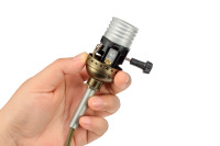 Kit de câblage pour lampe, kit de bricolage pour la création de lampes, avec toutes les pièces nécessaires et instructions pour la conception ou la réparation de lampes DIY