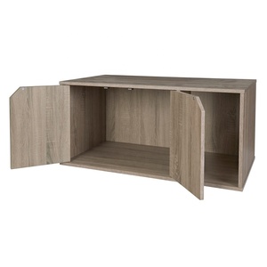 Mobilier en carton de luxe portable, moderne et mignon pour animaux de compagnie, maison pour <span class=keywords><strong>chat</strong></span> en bois blanc d'intérieur, enclos pour <span class=keywords><strong>litière</strong></span> de <span class=keywords><strong>chat</strong></span> - Product Image 4