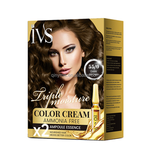OEM Fabricante al por mayor IVS Uso en el hogar <span class=keywords><strong>Color</strong></span> <span class=keywords><strong>de</strong></span> <span class=keywords><strong>pelo</strong></span> crema permanente no alérgica <span class=keywords><strong>marrón</strong></span> <span class=keywords><strong>claro</strong></span> - Product Image 4