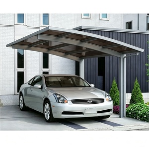 Cocheras y toldos de aluminio de alta resistencia, impermeables, para almacenamiento exterior en todas las estaciones, estacionamiento, carport, jardín - Product Image 1
