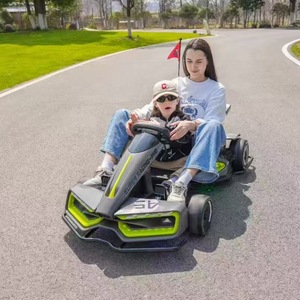 Venta de Fábrica a Buen Precio, Auto de Juguete Eléctrico de Cuatro Ruedas para Niños, Puede Transportar a un Adulto, 24v14AH, Motor Dual, Go-Kart para Niños - Product Image 2