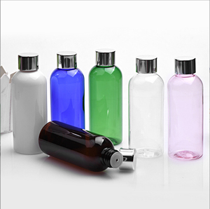 100ml PET <b>Plastic</b> <b>Empty</b> Cosmetic Container Shampoo Facial Cleanser Toner for Serum Makeup Remover <b>Bottle</b> Silver Gold Cap UV - Product Image 2