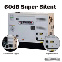 Générateur diesel portable super silencieux 20 kVA 30 kVA 50 kVA avec ATS pour l'alimentation de secours à domicile