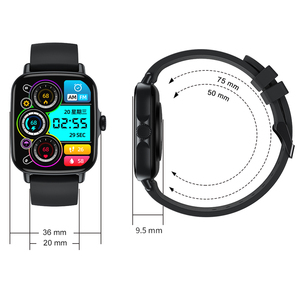 Montre connectée ronde étanche, bracelet intelligent tactile pour le sport, appels, suivi de la fréquence cardiaque, fitness tracker pour hommes et femmes, montres intelligentes - Product Image 5