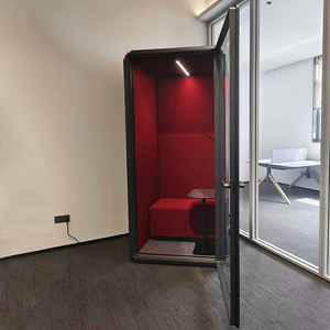 ज़म ध्वनिक मिनी फोन बूथ पूरी तरह से असेम्बल ऑफिस पॉड्स निर्माता अनुकूलित साउंडप्रूफ चल कार्यालय गोपनीयता कार्य - Product Image 2