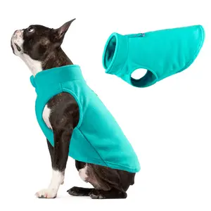 Factory Spot Wholesale Dogface Dog Jacket Fleece Pet Jacket Dog Clothes Customizable Logo Thickened Solid Fashion Print Colorful