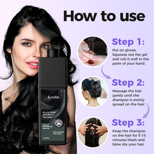 Joynna-Shampooing de teinture pour cheveux gris <span class=keywords><strong>bio</strong></span>, 3 en 1, crème permanente instantanée pour cheveux noirs et brun foncé à l'huile d'olive, marque distributeur - Product Image 2