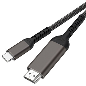 Loại-C cho <span class=keywords><strong>HDMI</strong></span> 4K 60Hz hiển thị Bộ chuyển đổi cáp PVC Áo khoác USB-C HDTV Video cáp cho máy tính TV điện thoại cùng một màn hình máy chiếu - Product Image 5