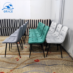 <span class=keywords><strong>Chaise</strong></span> de salle à manger moderne en gros, dossier haut, polyvalente, revêtement en <span class=keywords><strong>velours</strong></span>, design contemporain, maison, <span class=keywords><strong>bureau</strong></span>, bar, appartement, lumière - Product Image 5