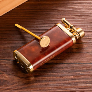 Cigarloong xì gà nhẹ hơn butan <span class=keywords><strong>gas</strong></span> nhà bếp mạnh mẽ Windproof hút tùy chỉnh xì gà Bật lửa cảm ứng phụ kiện cho nam giới - Product Image 5