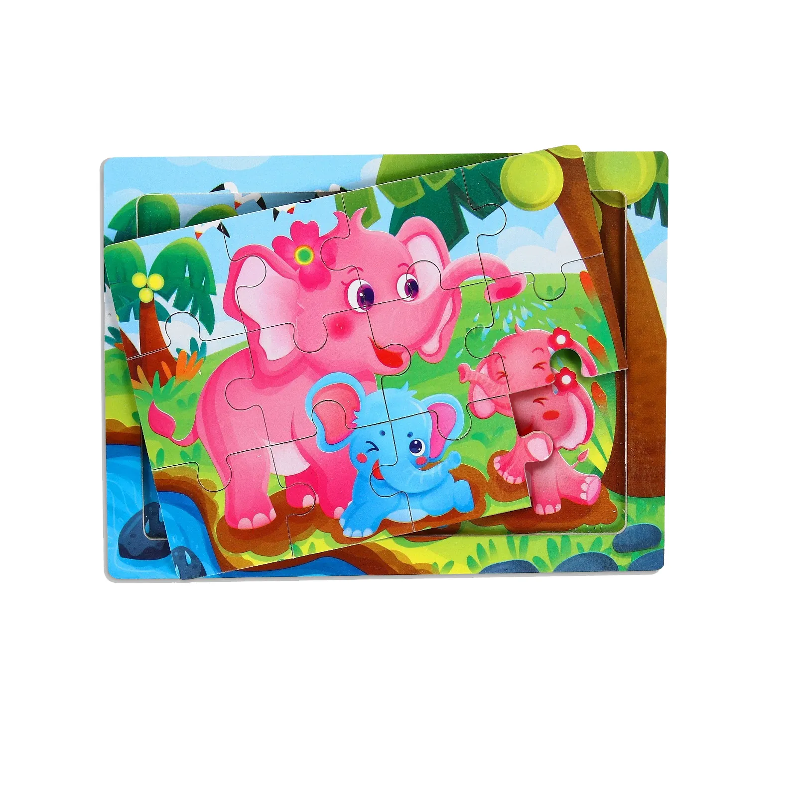 유아용 개인 디자인 프레임 나무 교육 동물 직소 퍼즐 최고 판매 아이템 퍼즐