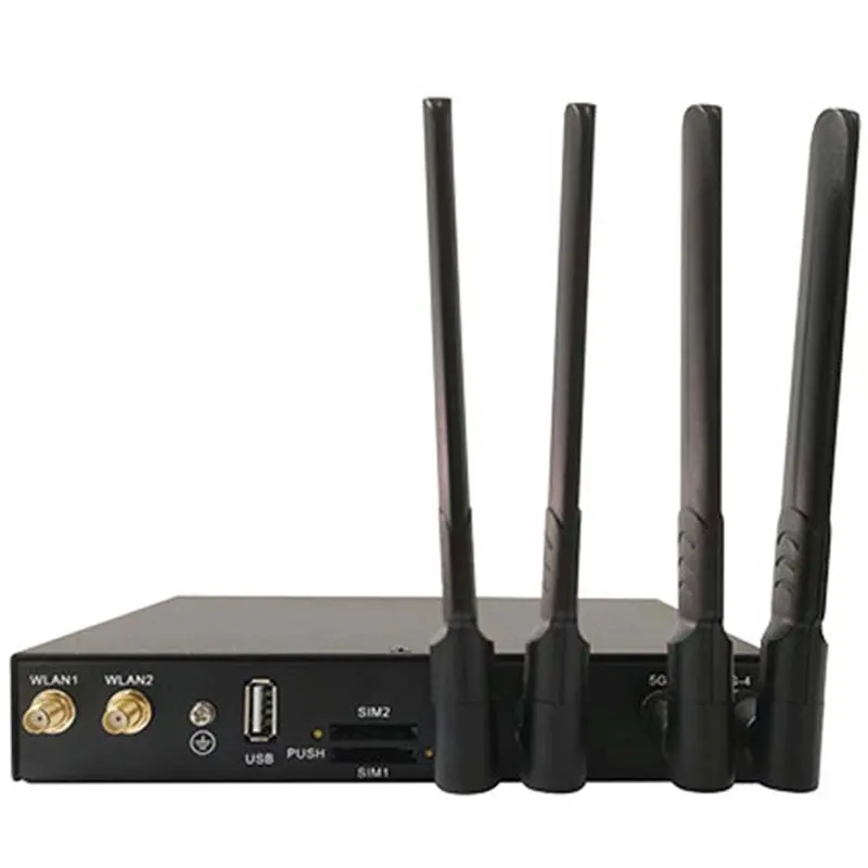 고성능 5g 전산 통신기 산업 종류 기가비트 네트워크 대패 외부 안테나를 가진 이중 Sim 와이파이 4g 5g 대패