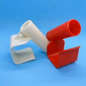 Support de canne à pêche Wanbang en plastique moulé par injection, support portable pour la pêche sur glace, rouge et blanc, couleur personnalisable - Product Image 1