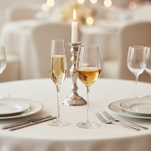 แก้วไวน์ขาวชาร์ดอนเนย์ดีไซน์ยุโรปแบบใส หรูหรา ผลิตด้วยมือ ทนทาน ใช้กับเครื่องล้างจานได้ เหมาะสำหรับใช้ในบ้าน งานแต่งงาน และงานอีเว้นท์ต่างๆ - Product Image 4