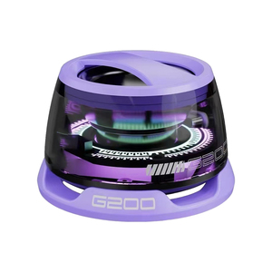 Thông Minh Bằng Giọng Nói RGB LED Hơi Thở Ánh Sáng Âm Thanh Loa Siêu Trầm Loa Di Động Ngoài Trời Đầy Màu Sắc Ánh Sáng Màu Xanh Răng Loa G200 - Product Image 4