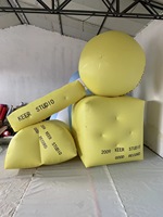Ballon publicitaire gonflable en PVC personnalisé, modèles gonflables étanches pour la promotion de la marque, décoration d'expositions en plein air