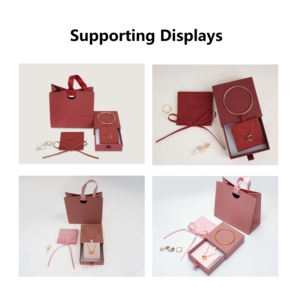 Pochette en daim de luxe avec logo personnalisé en relief pour l'emballage de bijoux, sac à bijoux écologique pour le rangement en voyage, pochette à bijoux - Product Image 4