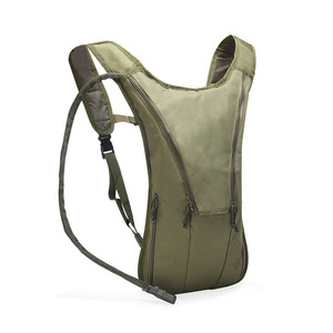 Sacca d'acqua portatile tattica da esterno da 15L resistente cerniera in tessuto Oxford antifurto per l'equitazione in campeggio in montagna in marcia - Product Image 1