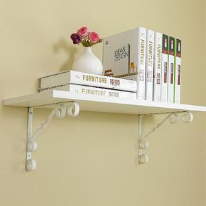 Soporte de estante metálico montado en la pared con estantes de pared <span class=keywords><strong>para</strong></span> organización del hogar Consola de estante de acero decorativa <span class=keywords><strong>para</strong></span> estantería de pared - Product Image 5