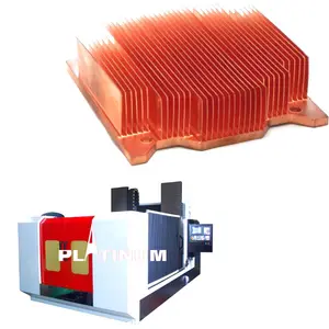 Auto Metal Skiving Fin Heat Sinks Forming Making Machine For Copper Aluminum Radiator Fin