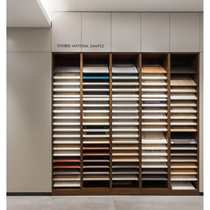 Système de mur de télévision minimaliste moderne Armoire de rangement murale complète personnalisée pour le salon Solution pour toute la maison - Product Image 1