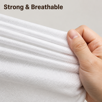 Rouleau de draps jetables non tissés imperméables pour table de massage, fournitures pour spas et salons de beauté (vente en gros)