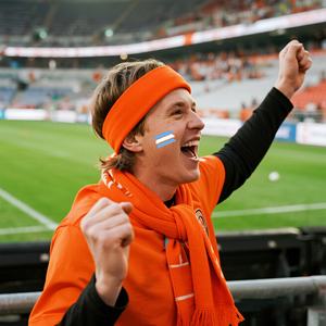 La Pintura Facial <span class=keywords><strong>Argentina</strong></span> con Rayas Azules y Blancas Crea un Ambiente Apasionado para la Visualización - Product Image 5