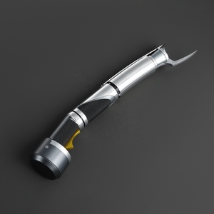 <span class=keywords><strong>Sabre</strong></span> laser Jedi Dooku Nexussabers <span class=keywords><strong>Force</strong></span> <span class=keywords><strong>FX</strong></span> pour duels intenses, avec effets de flash au choc et poignée métallique, jouet lumineux pour le cosplay - Product Image 5