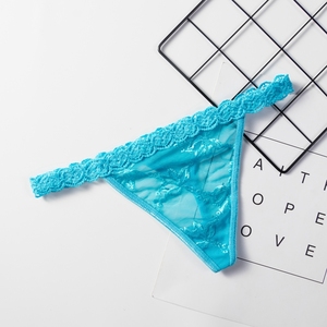 Sexy <span class=keywords><strong>Perizoma</strong></span> da <span class=keywords><strong>Donna</strong></span>, <span class=keywords><strong>Slip</strong></span> a Filo, Mutandine in Pizzo con Retro a T - Product Image 5