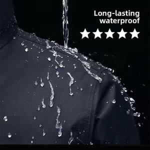 Conjunto de Impermeable para Motocicleta de Tela Oxford Engrosada de una Sola Capa, Protección Completa <span class=keywords><strong>contra</strong></span> <span class=keywords><strong>Lluvia</strong></span> Intensa, Traje de <span class=keywords><strong>Lluvia</strong></span> Reflectante para Motociclistas - Product Image 2