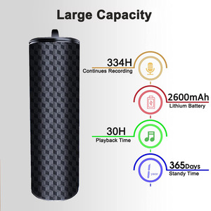 Máy ghi âm giọng nói mini siêu nhỏ Aomago L1000 AVR, kích hoạt bằng giọng nói, thời gian ghi âm siêu dài 334 giờ và nam châm mạnh - Product Image 3