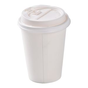 Commercio all'ingrosso personalizzabile logo impermeabile usa e getta tazza di carta bianca con coperchio bevanda <span class=keywords><strong>calda</strong></span> tazza di carta bianca - Product Image 3