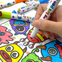 Marqueur de peinture à points de bingo personnalisé par le fabricant, marqueur acrylique coloré, ensemble de stylos pour enfants