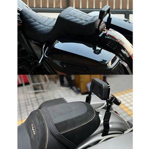 Mini Sissy Bar Compatibile con <span class=keywords><strong>Moto</strong></span> Touring HD dal 2014 in Poi, Schienale Passeggero a Profilo Ribassato, Accessori <span class=keywords><strong>per</strong></span> Road Glide e Street Glide - Product Image 3