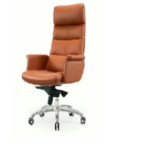 Chaise de bureau en cuir moderne et confortable avec accoudoirs et dossier 37731-6660A 37731-6660B 37731-6660D - Product Image 4