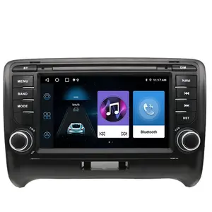 7inch Android car video radio audio dvd music player for Audi TT 2006-2014 with rds/carplay