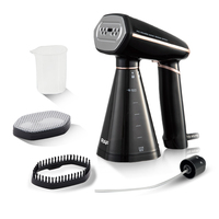 RAF-Vapeur portable compact et pratique avec réservoir d'eau amovible à vapeur et poignée pliable