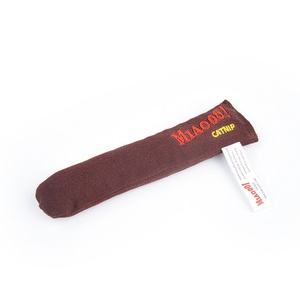 Jouet en peluche amusant pour chat, en forme de cigare banane, entièrement garni de catnip et de menthe, pour l'auto-entretenuement des chats, vente en gros transfrontalière d'articles pour chats - Product Image 4