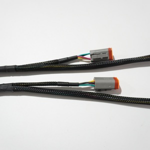 定制XLR连接器插头适配器光伏太阳能电缆12针航空电缆 - Product Image 4