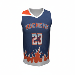 Camisetas de baloncesto de equipo en blanco con diseño impreso, uniforme de baloncesto, venta al por mayor - Product Image 1