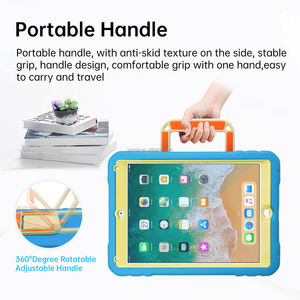 Housse de protection pour tablette HGD Kid antichoc avec poignée et support 9,7 pouces pour iPad Air 2 Air, avec cadre étanche - Product Image 5